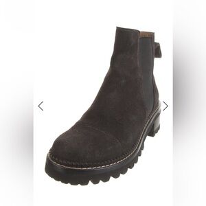See By Chloe Black Suede Ankle Booties